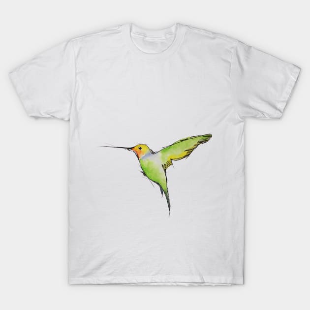 hummingbird T-Shirt by adelemanuti